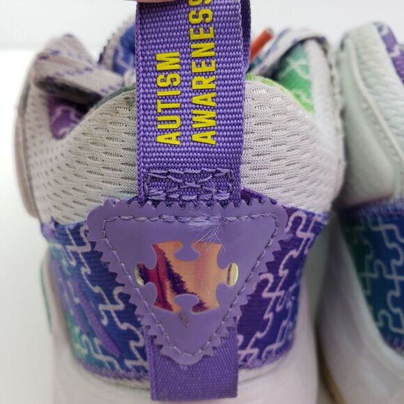 Adidas D.O.N. Issue 3 Autism Speaks Awareness Boys Size 5Y Basketball Shoes - Picture 10 of 14